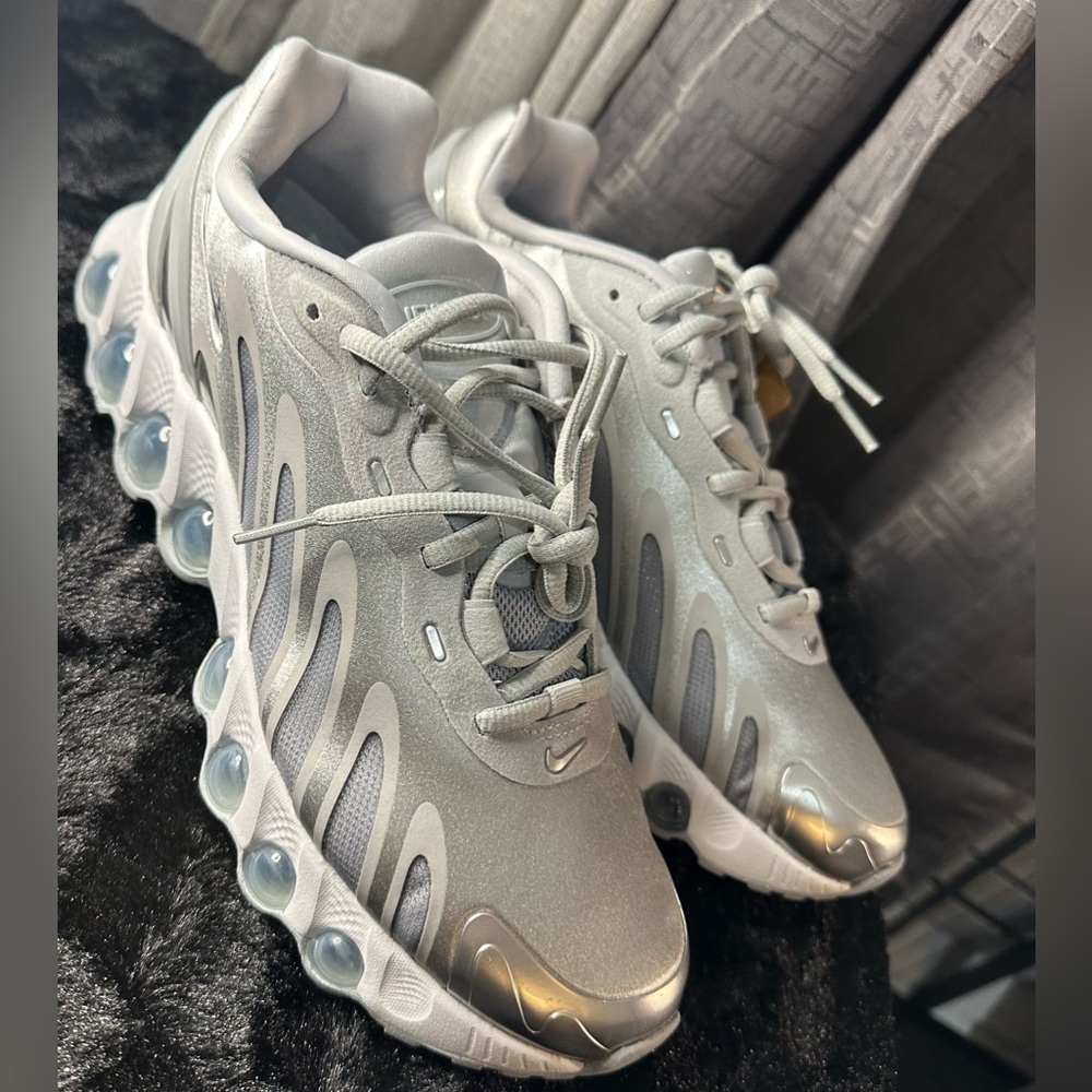 Nike Silver Women's Athletic Shoes